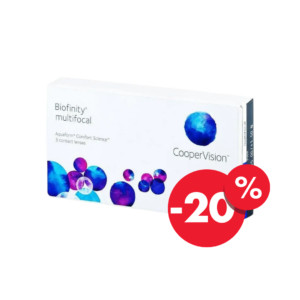 Контактні лінзи Biofinity Multifocal -20% від 2-х упаковок